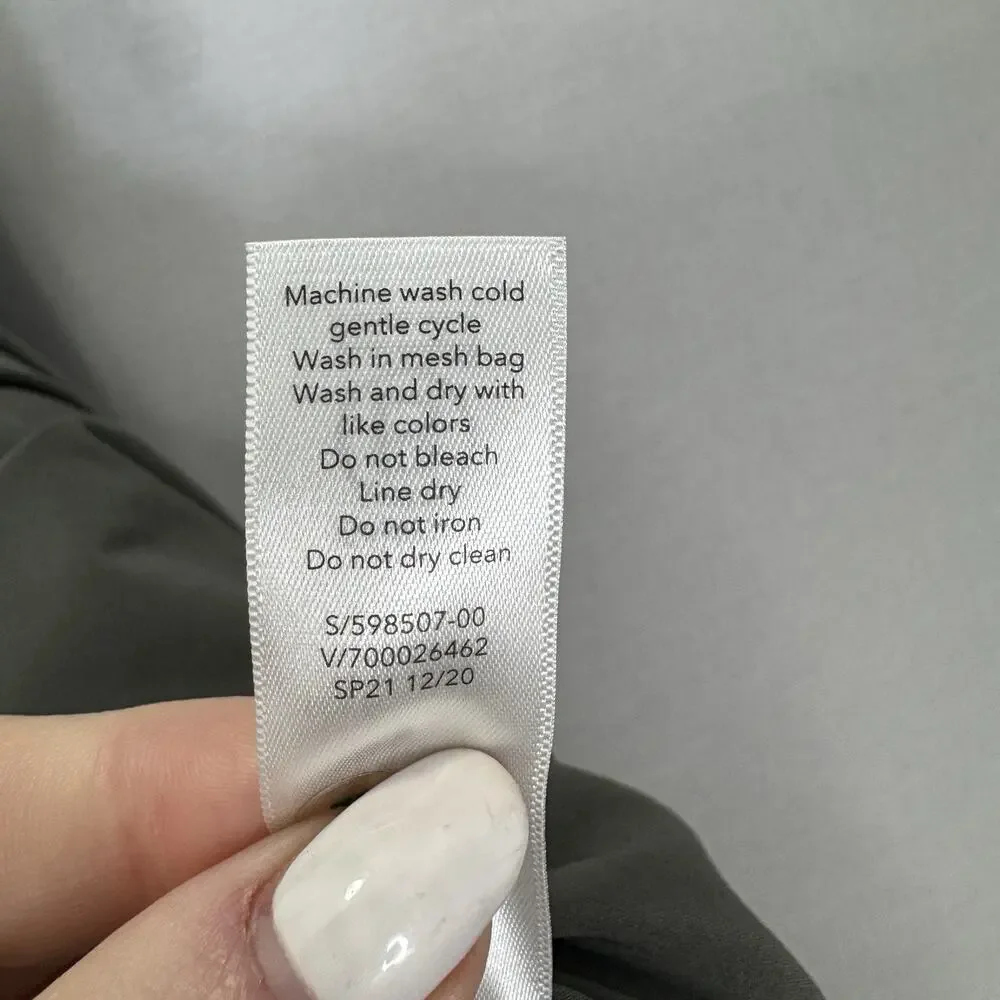 Athleta Hayes Pleated Back Maxi Dress Women Small Green Travel Minimalist Resort - Picture 14 of 14